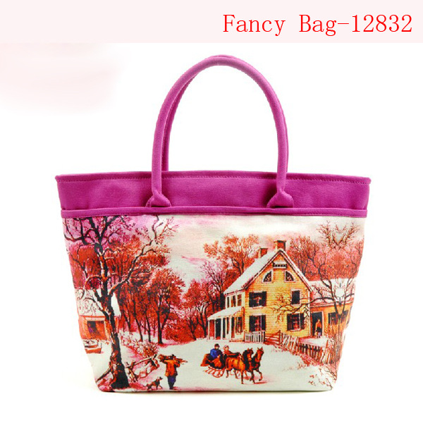 数码印花大号帆布包新款加厚帆布包时尚女包单肩手提包欧美原单