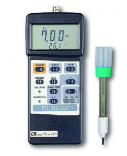 面议中国台湾路昌PH-207智慧型酸碱计PH207手持PH计