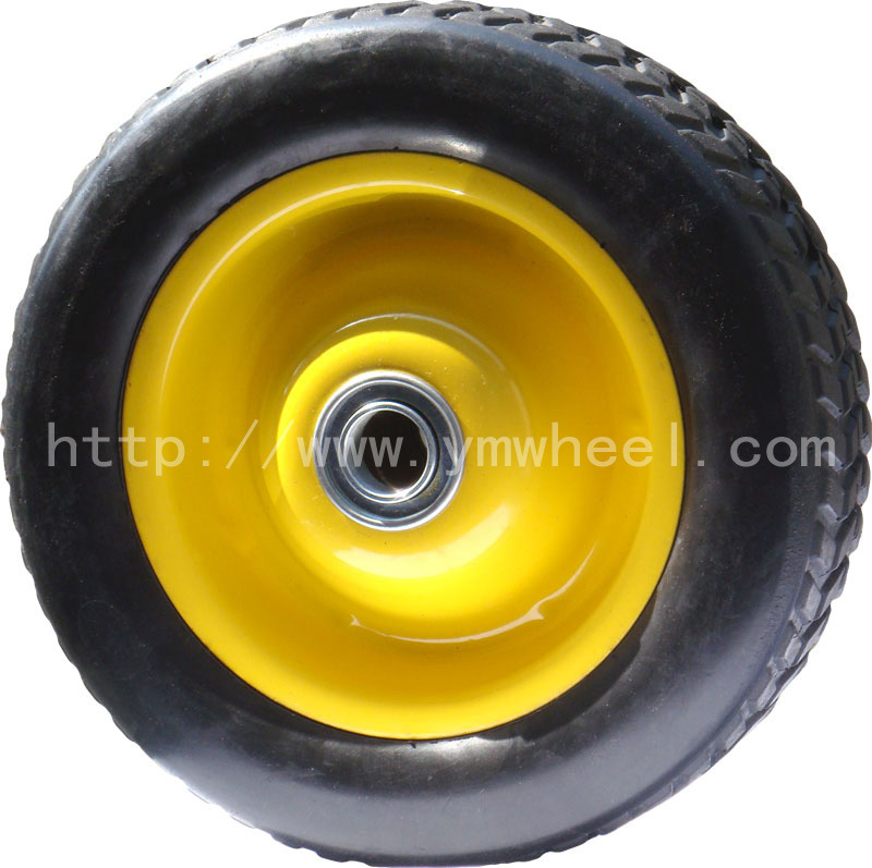 8寸发电机（PN:H5855RIB) 实心半空心橡胶轮子 手推车轮子