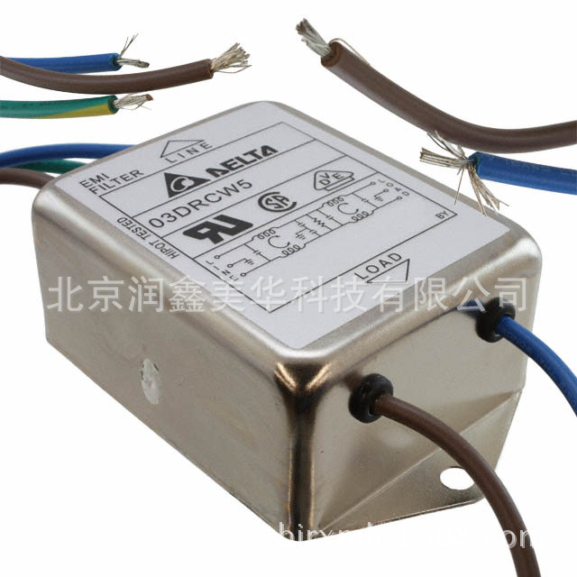 代理Delta/台达线路滤波器03DRCW5单相两级通用快速连接