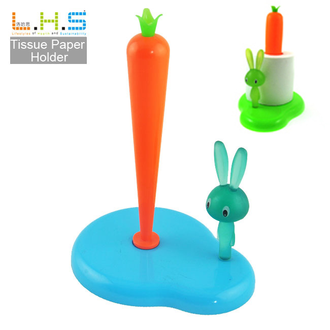 定制 洛哈思精灵兔纸巾座[彩盒装]-创意收纳纸巾架纸巾盒纸巾抽
