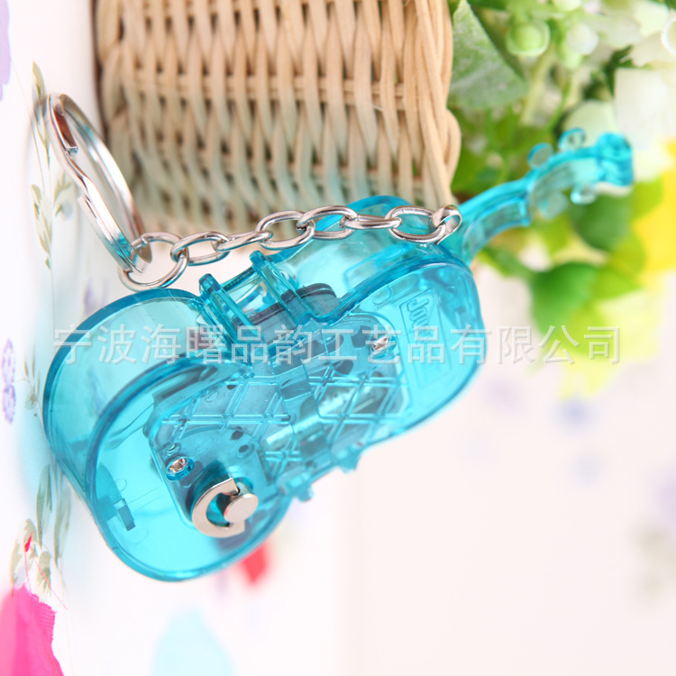 提琴钥匙扣-蓝2