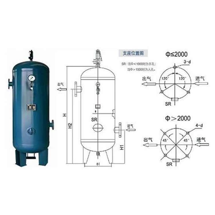 立式儲氣罐內解析