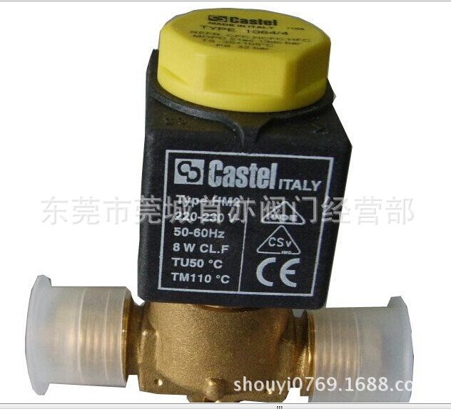 广东CaStel意大利电动阀`Type Hmz电磁阀`CASTEL线圈TYpe HM2