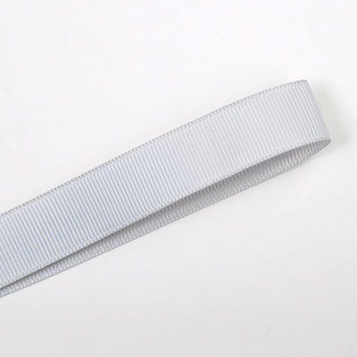 Xiamen Yao Ming cinta de la fábrica de color puro cinta costilla de poliéster color blanco y negro 75mm 100 yardas/rollo