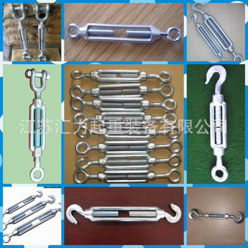 花兰螺丝M16 开体花篮螺丝M18  钢丝绳收紧扣