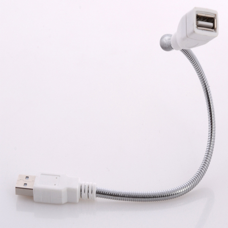 wholesale USB Nightlight Serpentine extend Metal Hose Male and female Docking 4-core data transmission 6*350mm