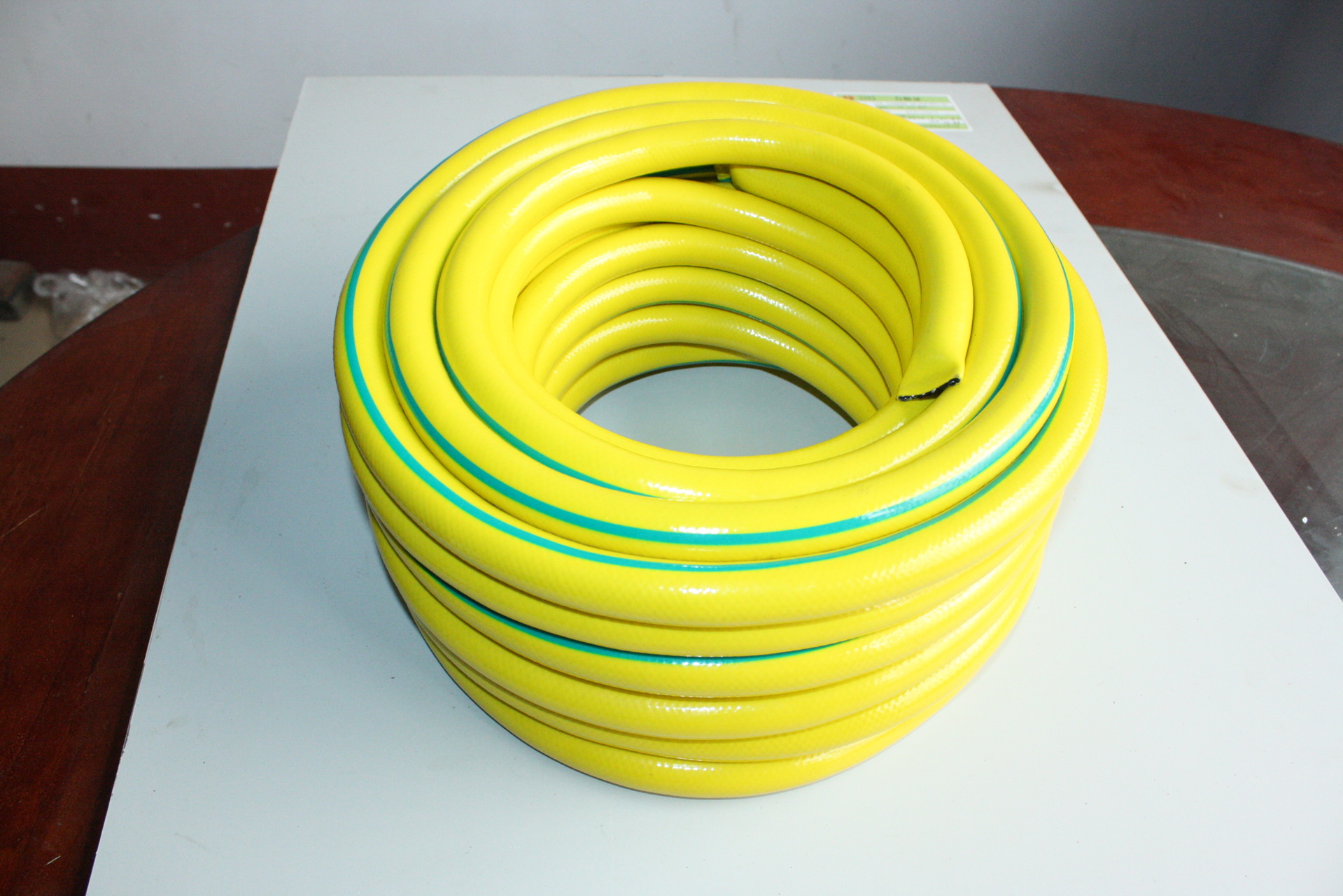 厂家直供 pvc纤维花园灌溉软管 浇水喷水软管pvc蛇皮纤维螺旋线管