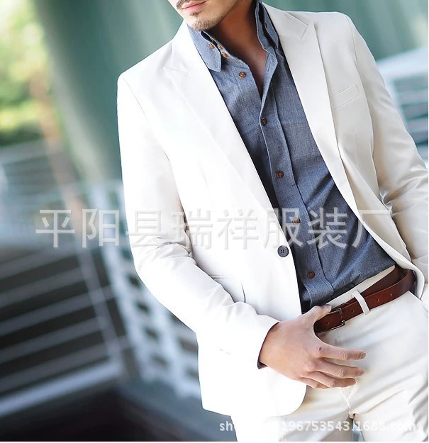White set, classic suit, direct factory sales, 2020, Korean style