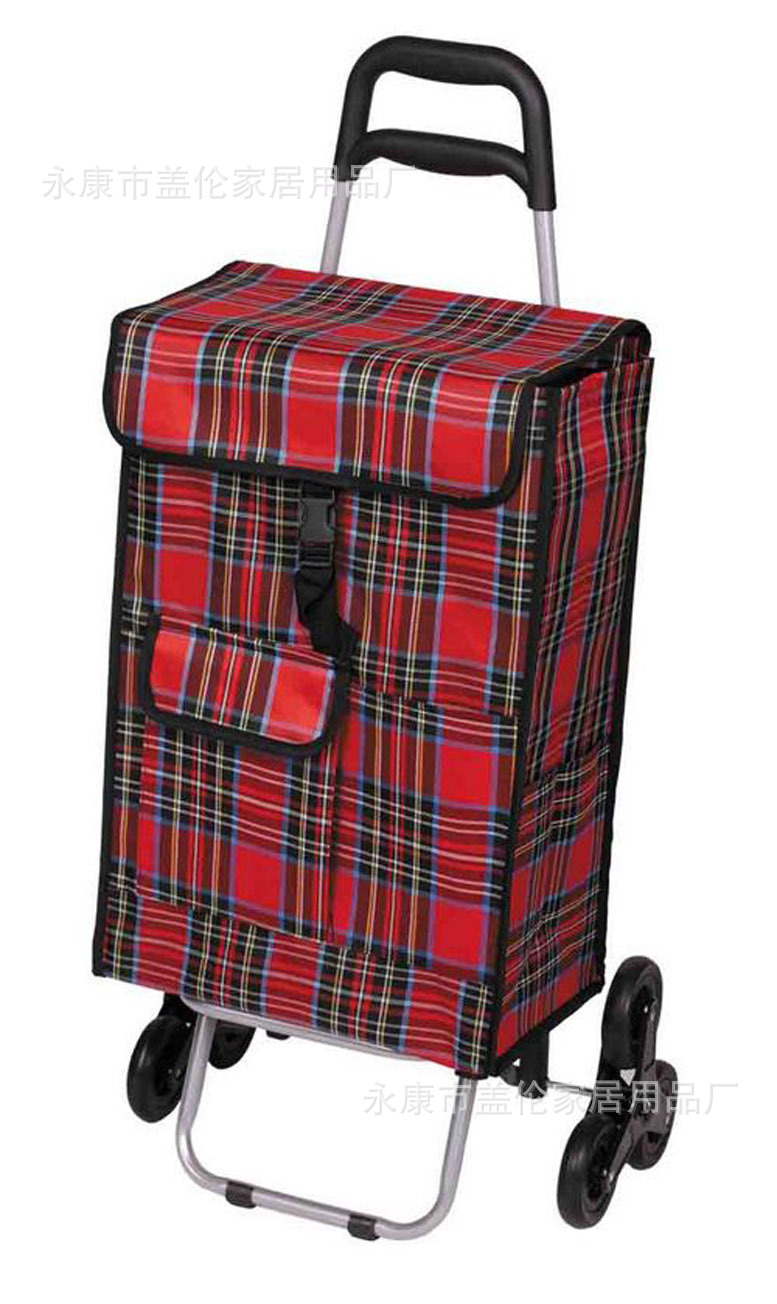 厂家定制直销大拉包购物车 折叠拉杆车购物车赠品礼品可加印logo|ms