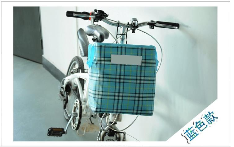 Panier pour vélo en toile - Ref 2260105 Image 5