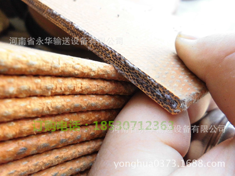 黄色斗提平板带