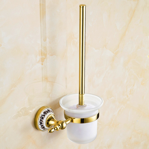 No punching towel rack storage rack wall hanging bathroom stainless steel gold bathroom towel rack bathroom hardware pendant