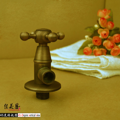 factory Straight hair MEGA Angle valve All copper thickening Hot and cold Triangle valve All copper Water distribution valve closestool Sealing valve 3#