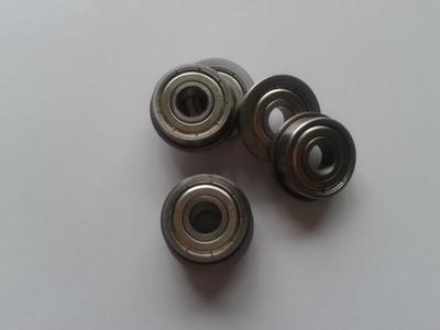 NSK轴承高转速NSK 微型球带边法兰轴承  F692  开式型轴承