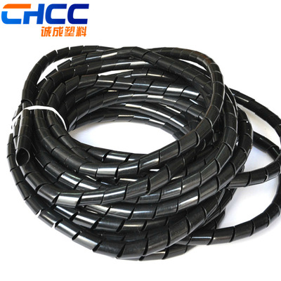 供應：阻燃纏繞管 纏繞管廠家批發耐高溫纏繞管 14mm新型纏繞管