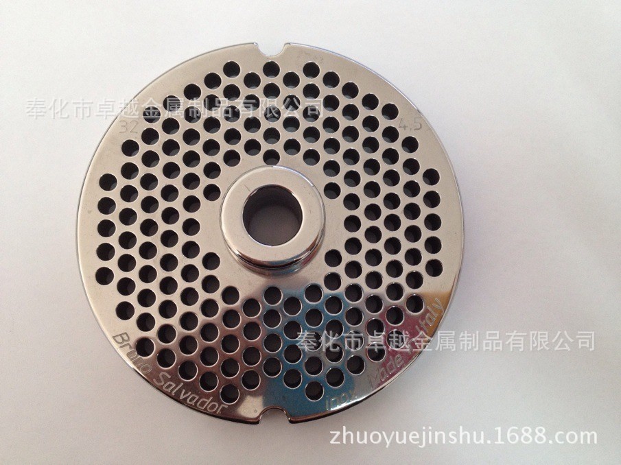 商用绞肉机出肉盘销售中东阿拉伯市场的42#有吉绞肉盘 绞肉机刀盘
