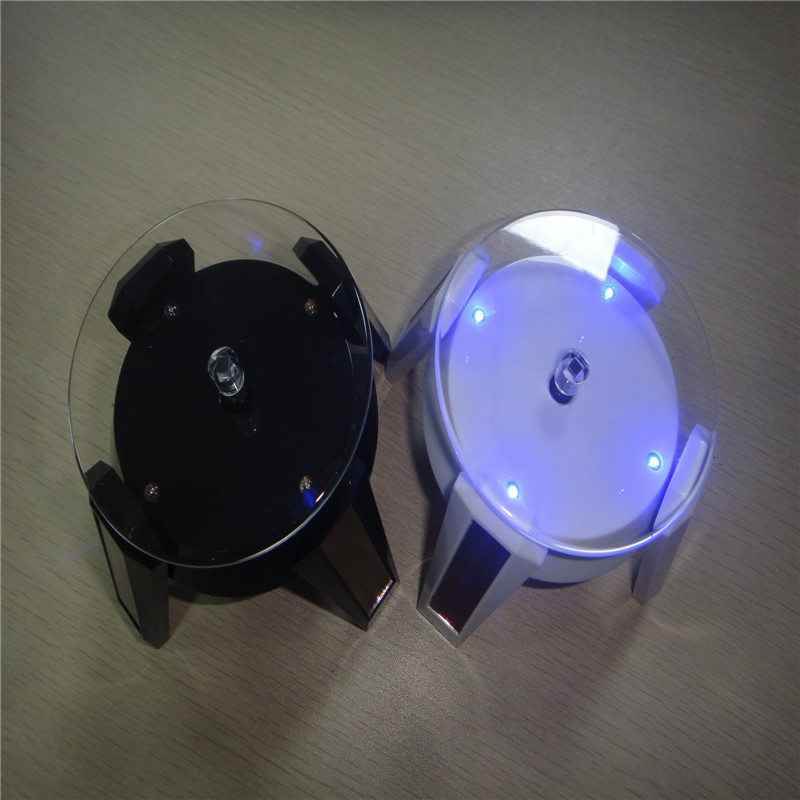 太阳能展示台UFO外形四脚带灯不带灯带蓝灯白灯UFO展示架