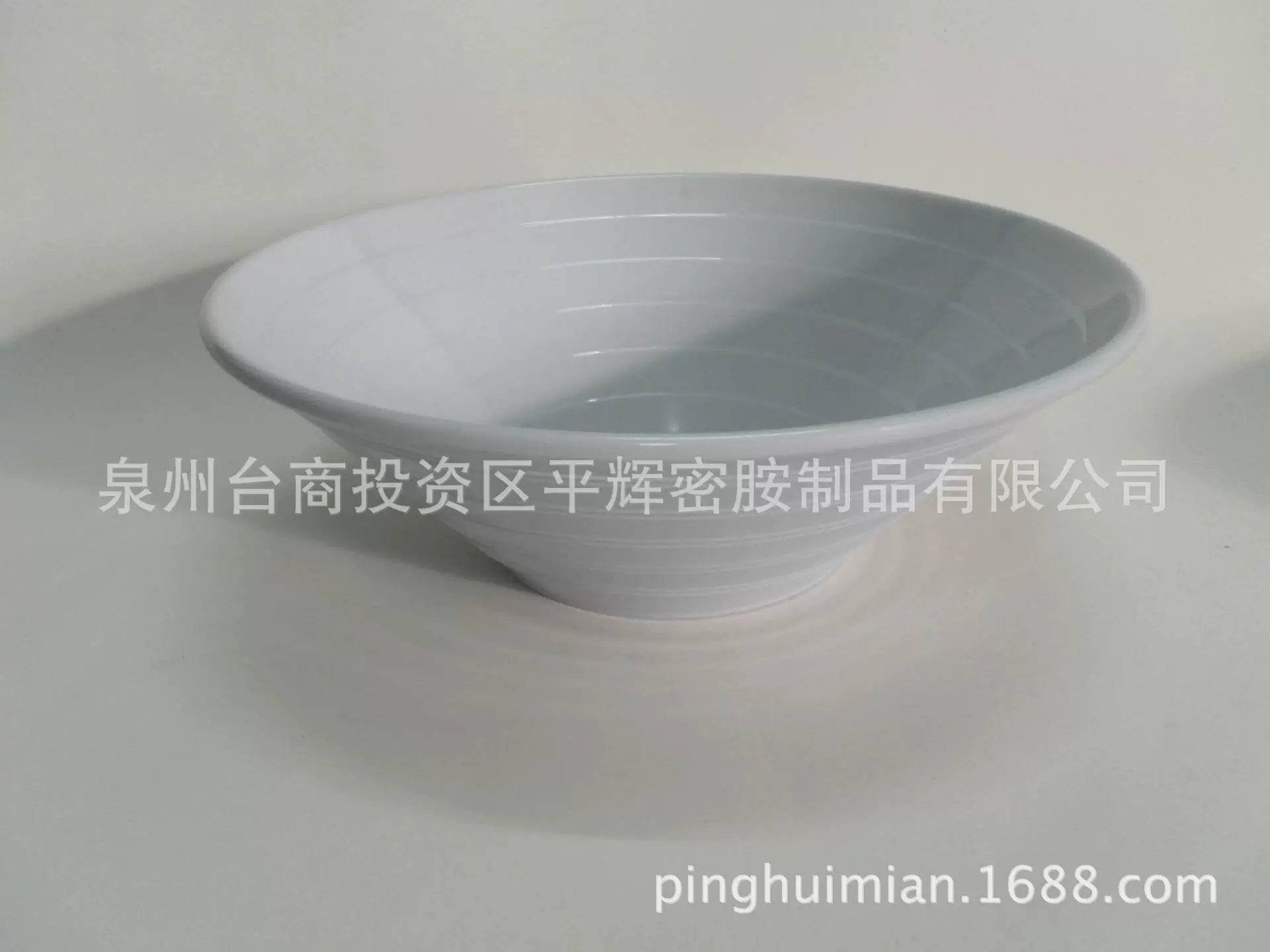 10" резная меламиновая посуда, миска с резьбой белая миска 25,2×8,5 см, большая гостиничная миска