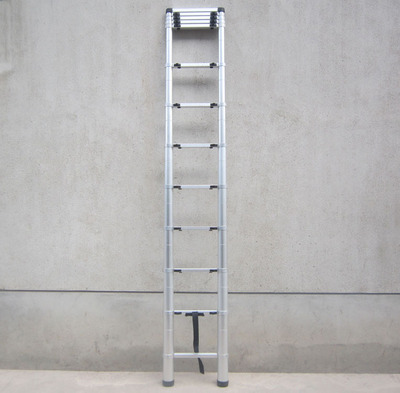 熱銷加厚全鋁伸縮梯鋁合金伸縮梯家用便攜樓梯竹節梯工程梯折疊梯