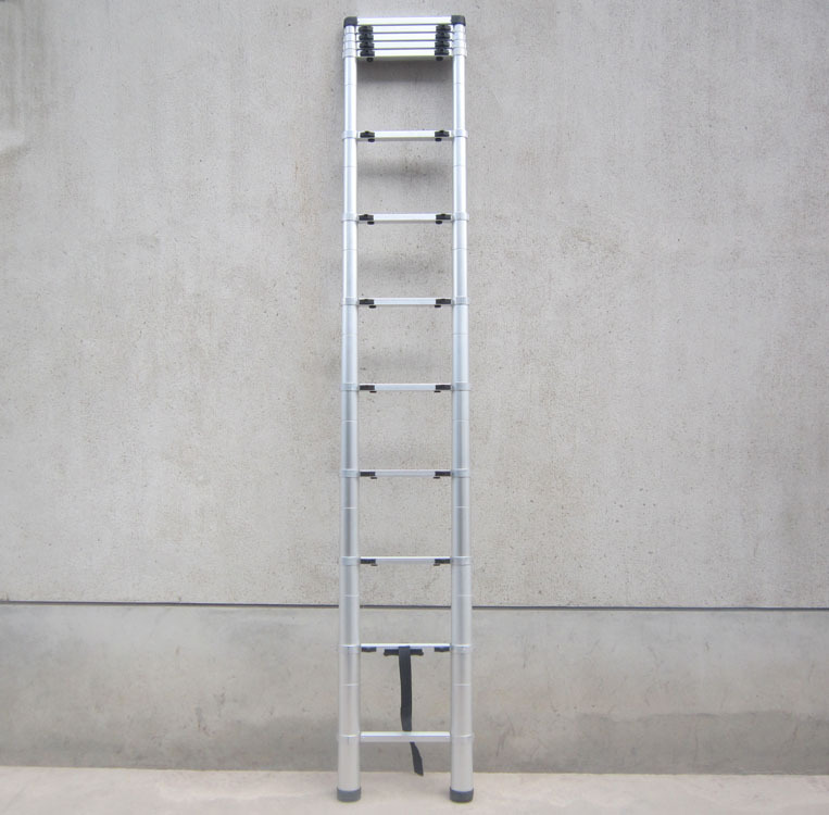 熱銷加厚全鋁伸縮梯鋁合金伸縮梯家用便攜樓梯竹節梯工程梯折疊梯