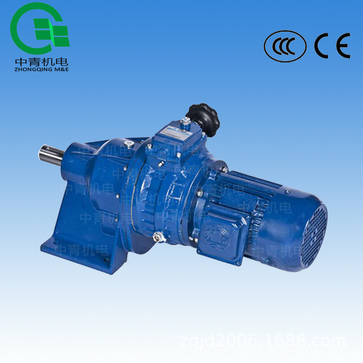 手动无级调速马达变速器 JWB-X3-80D(F) 杭州万兴无级变速器