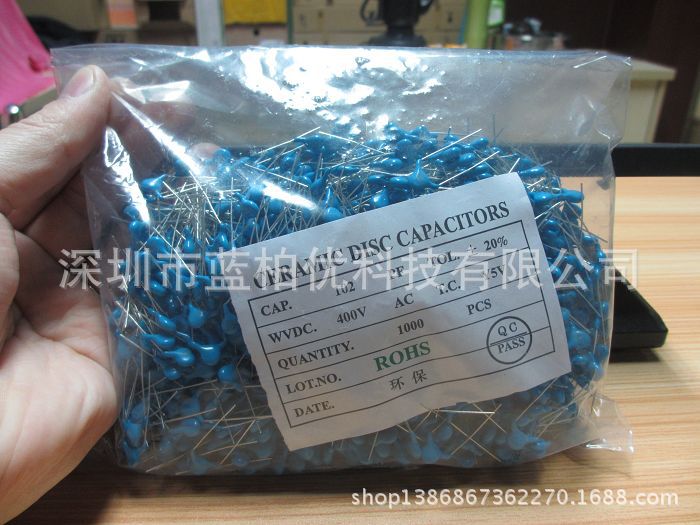 全系列 Y电容 400V-102PF 1NF 20% 材料Y5V Y1电容 全新环原现货