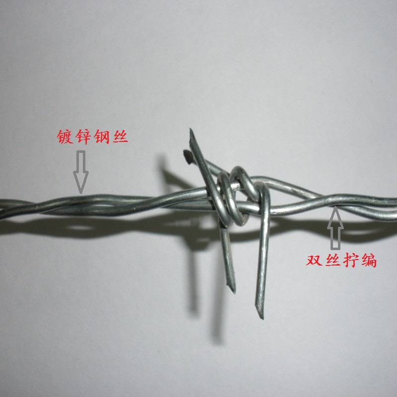 双股镀锌刺绳 热镀锌刺铁钢丝 铁蒺藜刺网 刺线14*14#隔离栅-阿里巴巴