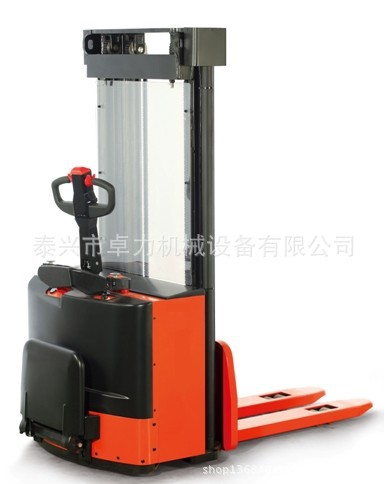 供应三级门架全电动堆高车，电动叉车，电动堆垛机