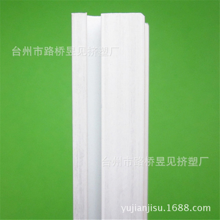 Fabricante PVC perfil plástico extrusión de plástico rígido accesorios mecánicos Accesorios para puertas y ventanas PVC perfil