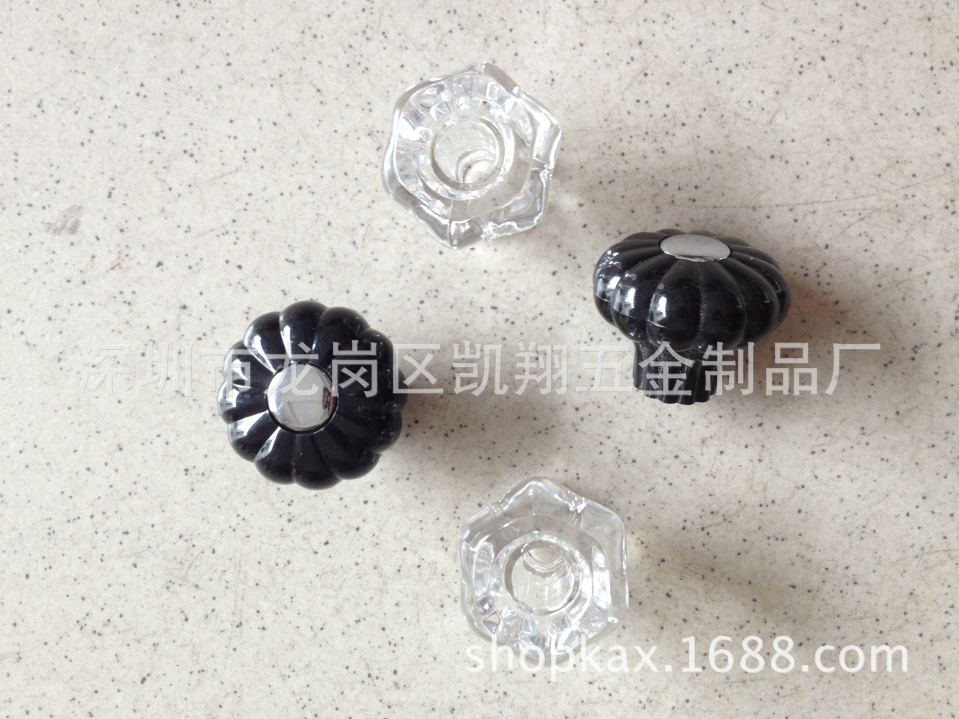 水晶拉手.南瓜拉手.亚克力拉手.黑色南瓜拉手.