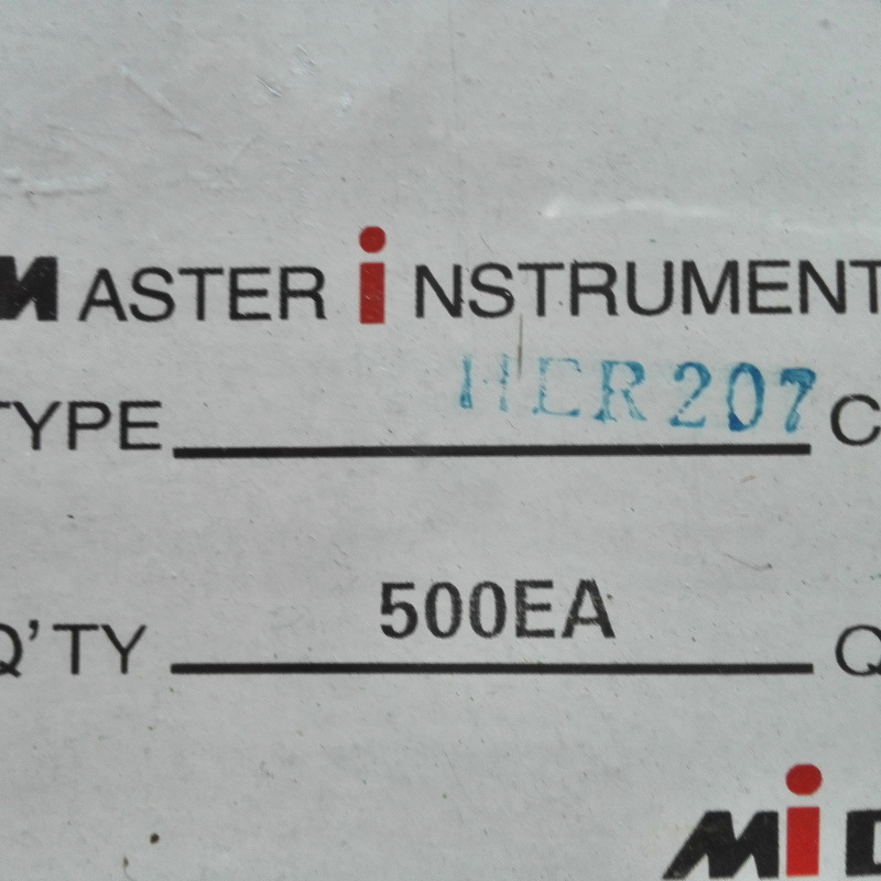 全新原装快速快恢复二极管 FR207 全系列各种元件配套欢迎选购