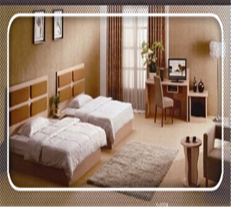 宾馆房间标准间