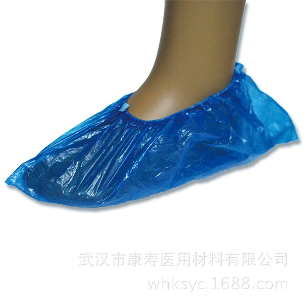 Одноразовый чехол для обуви бытовой утолщенный износостойкий центр обработки данных пыленепроницаемый водонепроницаемый нескользящий полиэтиленовый прозрачный пластиковый чехол для ног для студентов