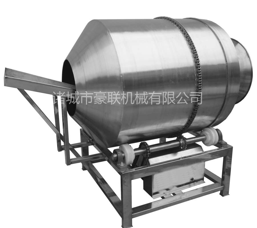 供应小食品拌料设备||食品用滚筒式拌料机||自动出料工作效率高