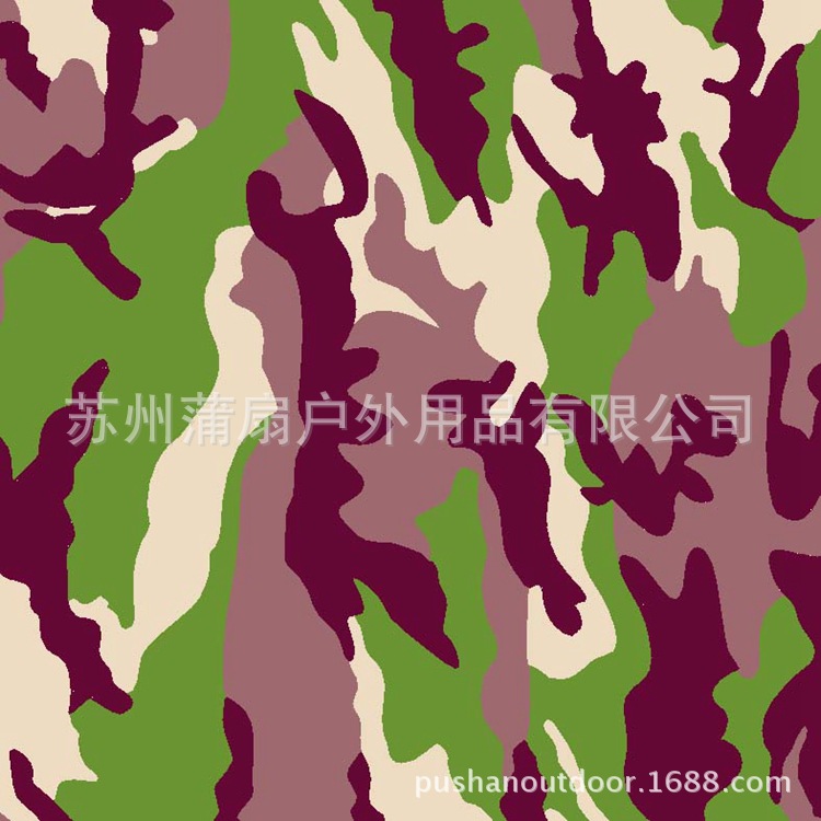 供应帐篷迷彩布pvc布 600D涤纶牛津布防水面料