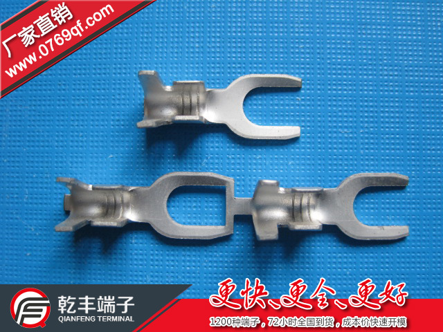 供应3.2叉形端子 4.3接地端子 U形端子 5.3接线端子