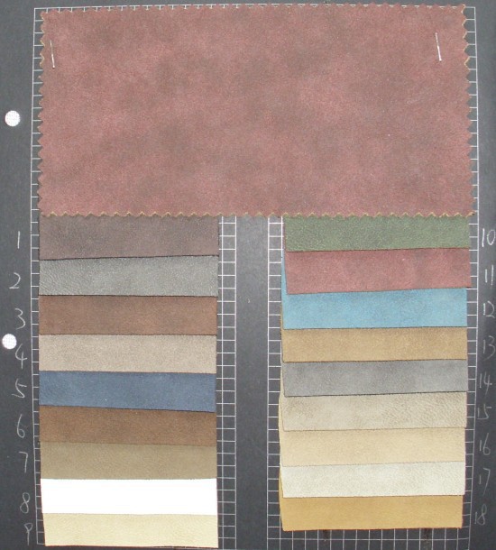 DP038羊巴压纹印刷PU人造革