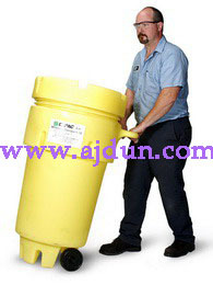 ENPAC的移动式泄漏应急处理桶 有毒物质密封桶  1299-YE