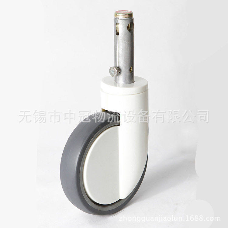 批发供应中冠厂家5寸130kg高度161mm医疗脚轮万向轮中冠脚轮6寸