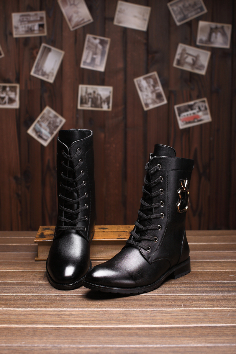 �ﶬ����Ӣ�׹�װ������ͷ�߰�����ѥ��ѥ�����е�ѥƤѥ