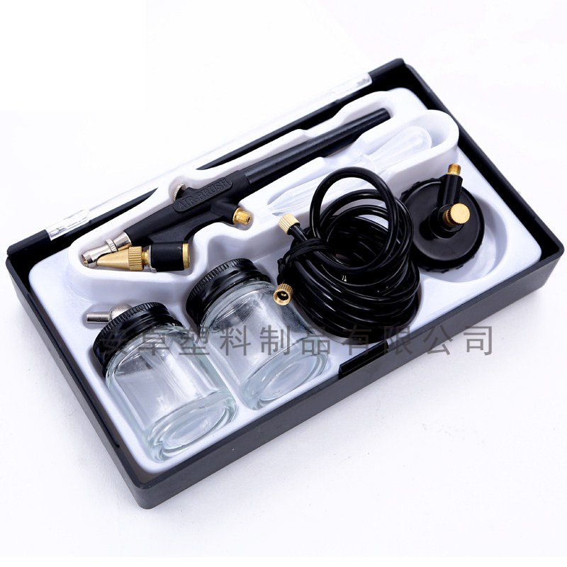 供应0.8mm口径20cc下壶148喷笔 备用料壶 喷嘴可调