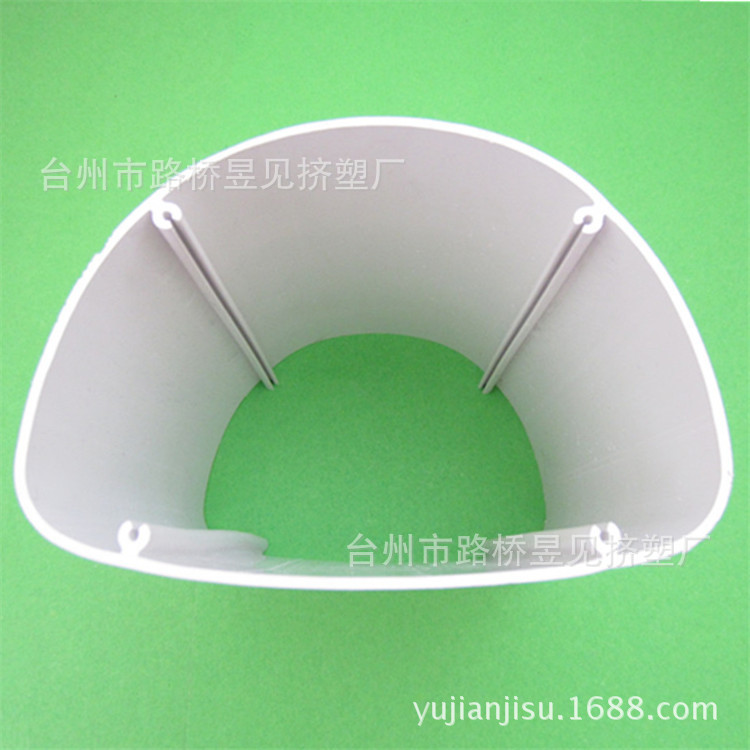 【管材挤出加工】PVC塑料异型管 PVC硬管塑料管 PVC大规格塑料管