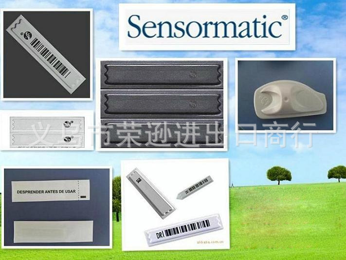 美国进口标签/防盗标签/条码软标签/进口声磁软标签