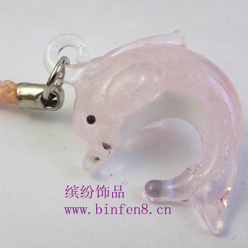 夜光白肚（弯）海豚-粉色