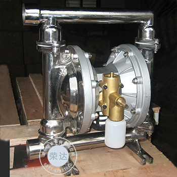 QBY不锈钢气动隔膜泵 QBY-40耐腐蚀气动隔膜泵 耐酸碱化工泵
