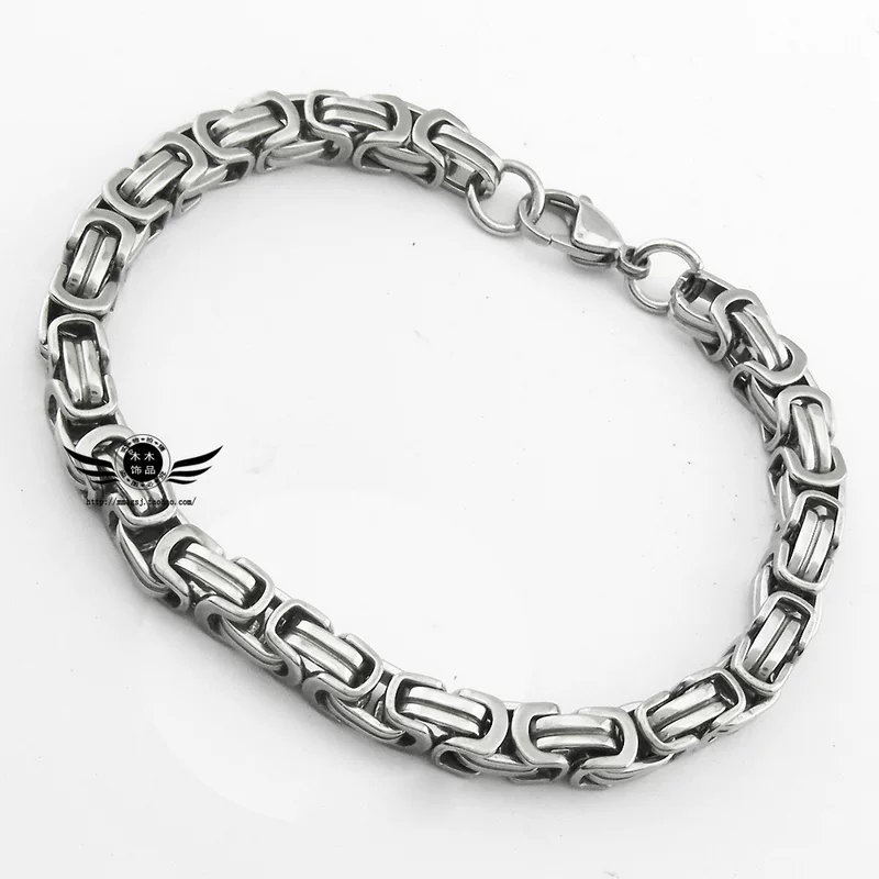 Браслет из нержавеющей стали, Aliexpress, ebay, 6 мм, корейский стиль