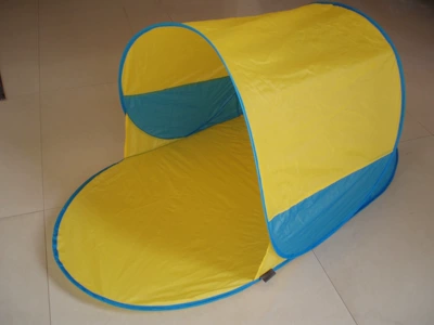 Beach Tent Foldable Slippers Tent Children's Crawling Mat (Çadırlar) - green-single