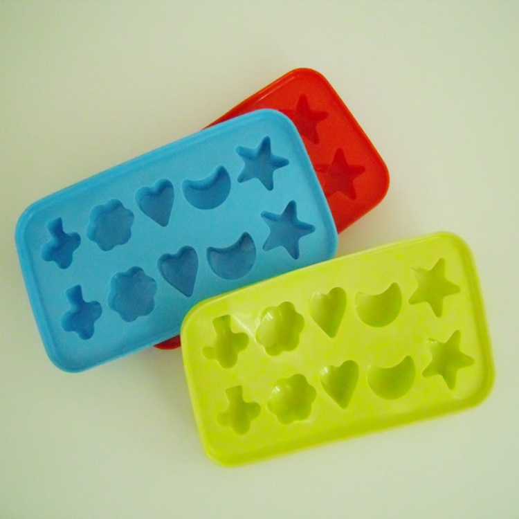 多种可爱造型.食品级硅胶冰格.硅胶冰模