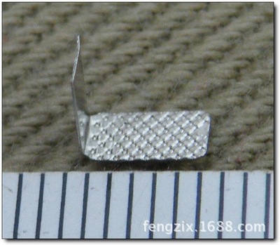 原装电芯点焊专用镍片手机电池万能镀镍钢带成L型  0.1*3*11mm|ms